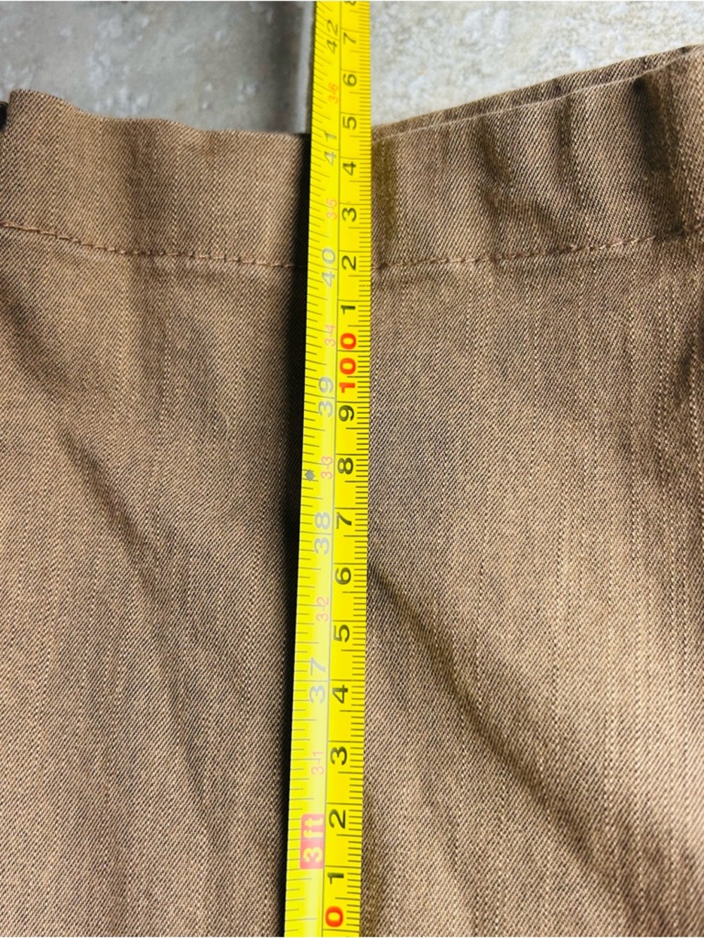 Bench Men's Tan Cargo Pants - Utility Pocket Trousers - Picture 5 of 6